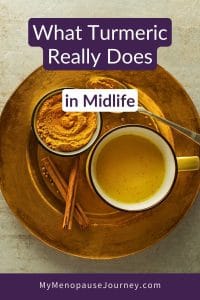 Turmeric benefits for women in midlife &mdash; golden milk with black pepper