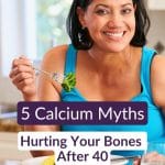 Pin on calcium and bone health myths for women over 40