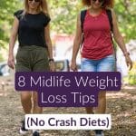 8 gentle weight loss tips for women in midlife and menopause