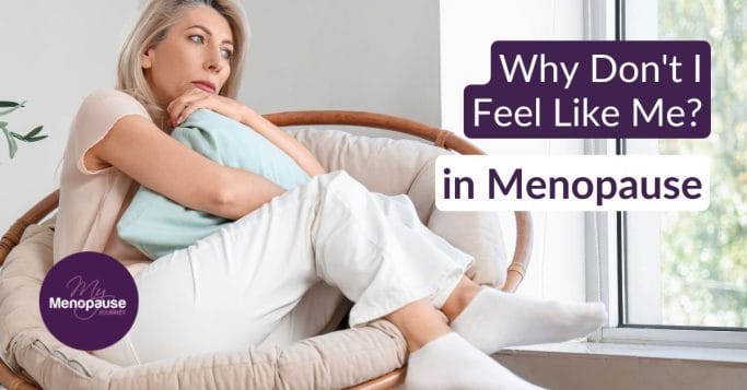 Calm midlife woman in her kitchen — natural hormone support for menopause