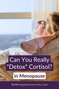 cortisol-detox-blog Calm woman over 50 by a window — the real story on cortisol and menopause